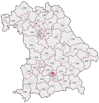 <span class="mw-page-title-main">Munich North (electoral district)</span> Member constituency used for the German parliament