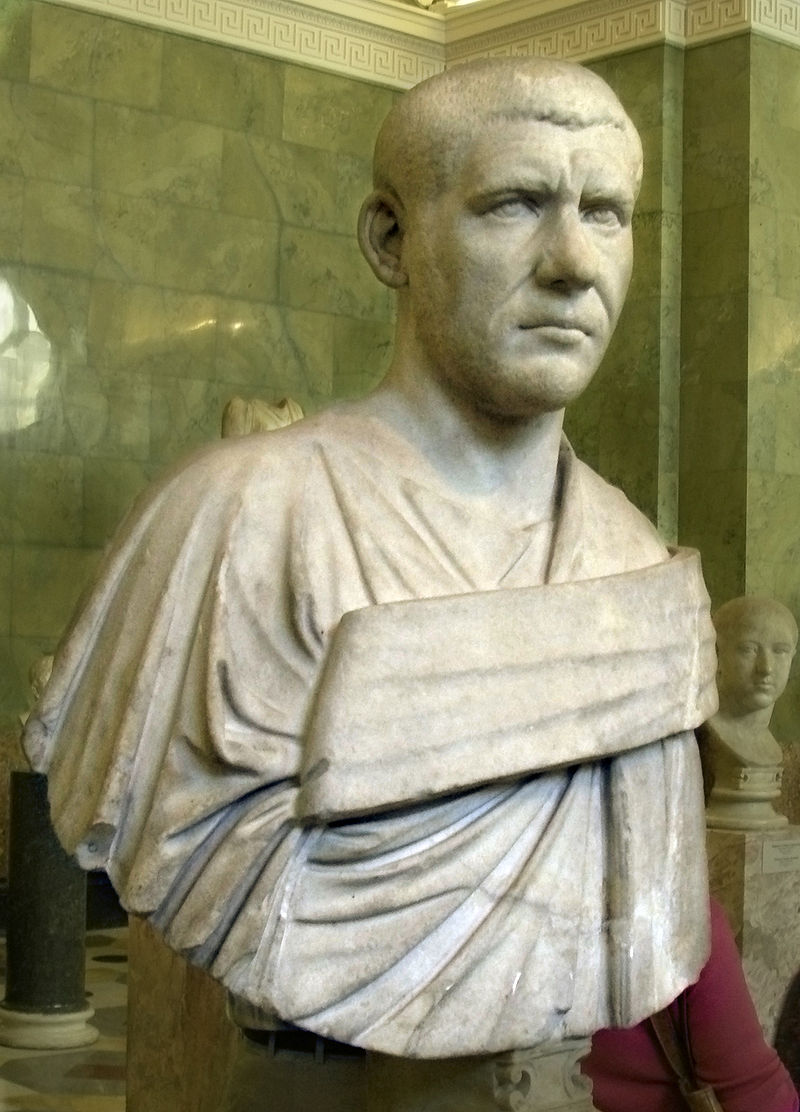 Bust of emperor Philippus Arabus - Hermitage Museum.jpg