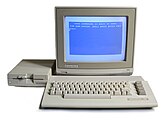 Commodore 64, with sales estimated at more than 17 million units in 1982–1994 became the best-selling computer model of all time.