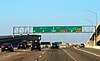 SR 55 southbound at I-405 interchange in Costa Mesa