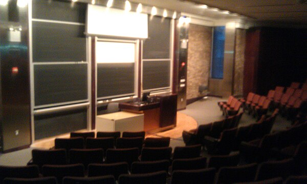 Lecture Hall at Warren Weaver Hall