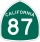 State Route 87 penanda