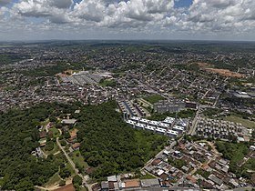 Panorama grada iz aviona