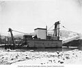Canadian Klondike Mining Company's dredging operation, Klondike River near Dawson, Yukon Territory, November 7, 1909 (AL+CA 2759).jpg