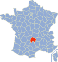 Thumbnail for Communes of the Cantal department