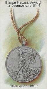 Rodriges medalini qo'lga kiritish, 1809-10.jpg