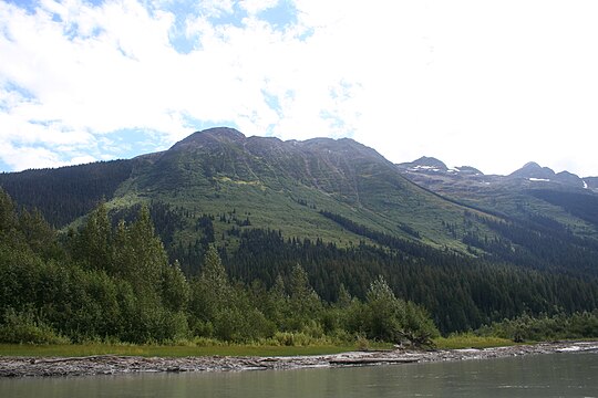 Mountain side. Гора с боку. Mountainous Backside.