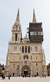 * Nomination Zagreb Cathedral, Croatia --Poco a poco 16:34, 28 May 2014 (UTC) Please skew/distort to get the horizontals truly horizontal. Mattbuck 20:47, 1 June 2014 (UTC)  Improved Poco a poco 22:06, 2 June 2014 (UTC) * Promotion Not perfect but close enough. --Mattbuck 23:42, 3 June 2014 (UTC)