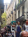 Català: Cavalcada de gegants de les festes de la Mercè del 2008, al tram del carrer Cardenal Casañas, carrer del Pi, carrer Canuda i la Rambla