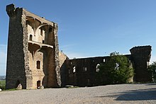 Egy vár romjai