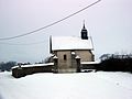La chapelle sous la neige