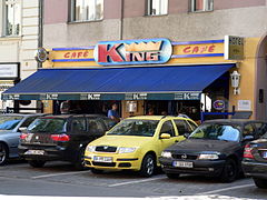 Café King at Rankestraße Berlin-Charlottenburg, Germany