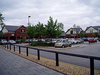 Cheshire Oaks Designer Outlet outlet centre at Ellesmere Port in England