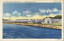 Chevrolet plant in Tarrytown, NY, c. 1918 Chevrolet Plant, Tarrytown, N. Y. -- Westchester County.jpg
