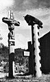 Chief Shakes totem poles, Wrangell, Alaska, between 1905 and 1915 (AL+CA 6790).jpg