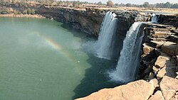 Chitrakote Falls is located in Kanger Ghati National Park in Chhattisgarh.