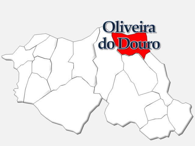 Localização no município de Cinfães