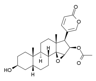 <span class="mw-page-title-main">Cinobufagin</span> Chemical compound