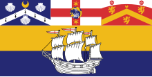 The City of Sydney flag, designed in 1908 City of Sydney Flag.svg