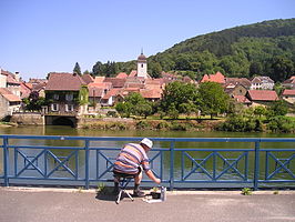 Gezicht op Clerval