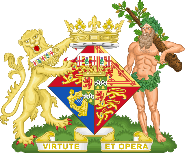 Description de l'image Coat of Arms of Princess Alexandra, 2nd Duchess of Fife.svg.