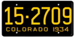 File:1958 Colorado license plate 6 N 824.jpg - Wikipedia