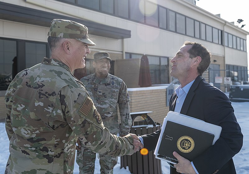 File:Congressman Jason Crow Visits Buckley SFB (7599401).jpeg