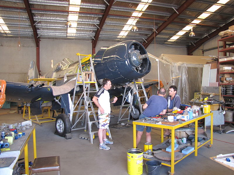 File:Corsair Rebuild in Darwin August 2011 (7344623978).jpg