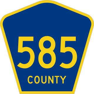 <span class="mw-page-title-main">County Route 585 (New Jersey)</span> County highway in New Jersey, U.S.