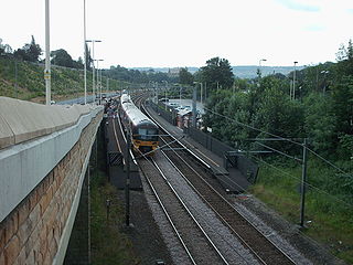 <span class="mw-page-title-main">Crossflatts railway station</span> Railway station in West Yorkshire, England