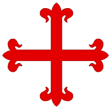 Cross of Calatrava. Cruz Calatrava.svg