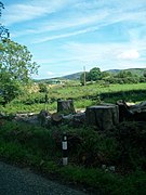 Cut woodland at the junction of Drumintee Road and Damaroy Road - geograph.org.uk - 3020552.jpg