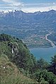 Lago di Santa Croce vom Nevegal