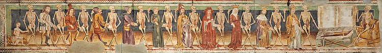 Dance of Death (replica of 15th century fresco; National Gallery of Slovenia).jpg
