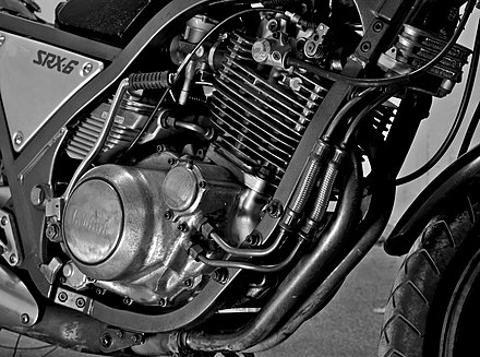 Yamaha SRX600 (1985–1997) motorcycle engine