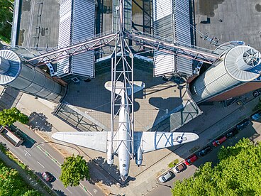 Der Flug über den Rosinenbomber – Drohneneinsatz für Freies Wissen (Bild vom 24. Juni 2024)