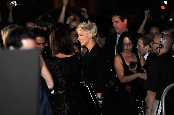 Cody (center) at Jennifer's Body screening at the 2009 Toronto International Film Festival.