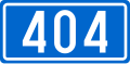 Дорожный щит Д404