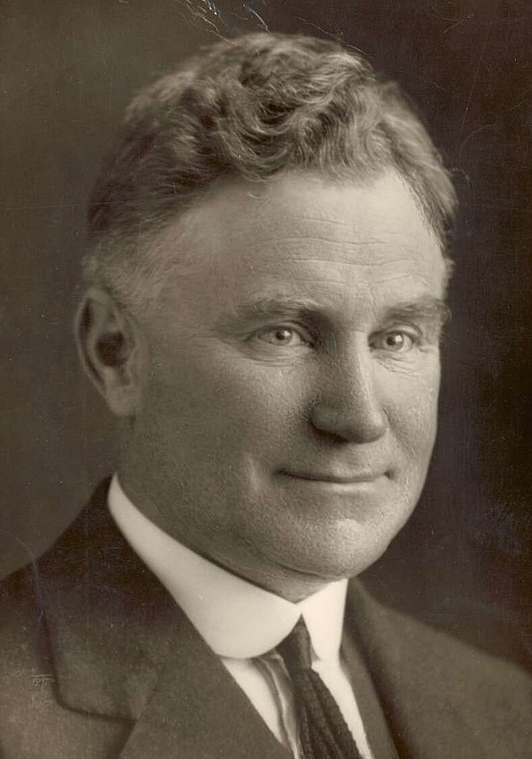 Earle Page, founder of the New State movement and later Prime Minister of Australia