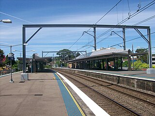 <span class="mw-page-title-main">Eastwood railway station</span> Railway station in Sydney, New South Wales, Australia