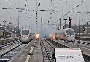 Bahnstrecke München–Augsburg: Verlauf, Geschichte, Betrieb