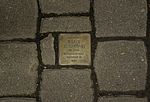 Erlangen Einhornstraße 5 Stolperstein 001.JPG