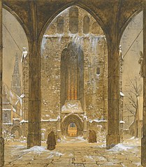 Cloister in Winter