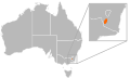 Range of Euastacus rieki