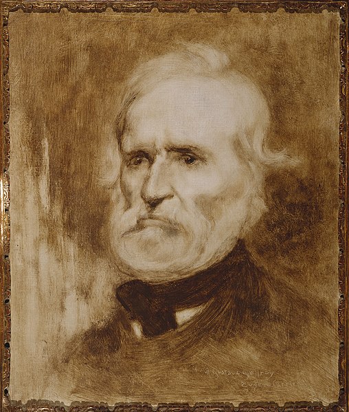 File:Eugène Carrière - Portrait d'Auguste Blanqui (1805-1881), homme politique - P1801 - Musée Carnavalet.jpg