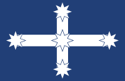 Eureka flag.mw-parser-output cite.citation{font-style:inherit;word-wrap:break-word}.mw-parser-output .citation q{quotes:"\"""\"""'""'"}.mw-parser-output .citation:target{background-color:rgba(0,127,255,0.133)}.mw-parser-output .id-lock-free.id-lock-free a{background:url("//upload.wikimedia.org/wikipedia/commons/6/65/Lock-green.svg")right 0.1em center/9px no-repeat}body:not(.skin-timeless):not(.skin-minerva) .mw-parser-output .id-lock-free a{background-size:contain}.mw-parser-output .id-lock-limited.id-lock-limited a,.mw-parser-output .id-lock-registration.id-lock-registration a{background:url("//upload.wikimedia.org/wikipedia/commons/d/d6/Lock-gray-alt-2.svg")right 0.1em center/9px no-repeat}body:not(.skin-timeless):not(.skin-minerva) .mw-parser-output .id-lock-limited a,body:not(.skin-timeless):not(.skin-minerva) .mw-parser-output .id-lock-registration a{background-size:contain}.mw-parser-output .id-lock-subscription.id-lock-subscription a{background:url("//upload.wikimedia.org/wikipedia/commons/a/aa/Lock-red-alt-2.svg")right 0.1em center/9px no-repeat}body:not(.skin-timeless):not(.skin-minerva) .mw-parser-output .id-lock-subscription a{background-size:contain}.mw-parser-output .cs1-ws-icon a{background:url("//upload.wikimedia.org/wikipedia/commons/4/4c/Wikisource-logo.svg")right 0.1em center/12px no-repeat}body:not(.skin-timeless):not(.skin-minerva) .mw-parser-output .cs1-ws-icon a{background-size:contain}.mw-parser-output .cs1-code{color:inherit;background:inherit;border:none;padding:inherit}.mw-parser-output .cs1-hidden-error{display:none;color:#d33}.mw-parser-output .cs1-visible-error{color:#d33}.mw-parser-output .cs1-maint{display:none;color:#2C882D;margin-left:0.3em}.mw-parser-output .cs1-format{font-size:95%}.mw-parser-output .cs1-kern-left{padding-left:0.2em}.mw-parser-output .cs1-kern-right{padding-right:0.2em}.mw-parser-output .citation .mw-selflink{font-weight:inherit}doc.skin-theme-clientpref-night .mw-parser-output .cs1-maint{color:#18911F}doc.skin-theme-clientpref-night .mw-parser-output .cs1-visible-error,doc.skin-theme-clientpref-night .mw-parser-output .cs1-hidden-error{color:#f8a397}@media(prefers-color-scheme:dark){doc.skin-theme-clientpref-os .mw-parser-output .cs1-visible-error,doc.skin-theme-clientpref-os .mw-parser-output .cs1-hidden-error{color:#f8a397}doc.skin-theme-clientpref-os .mw-parser-output .cs1-maint{color:#18911F}}Judd, Bridget (14 April 2016). "Australia First Party's use of Eureka flag angers rebels' descendants in Ballarat". ABC News. Archived from the original on 22 April 2016.