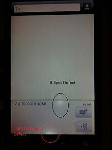 Evo 4G screen defects Evo 4g Screen Defects.jpg