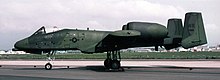 A-10 im Anstrich „European Lizard“