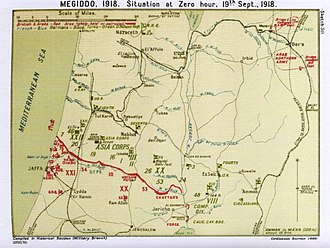 Falls Sketch Map 30: Situation at zero hour, 19 September Falls skMap30Megiddo.jpeg