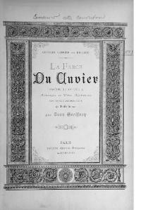 Anonyme, traduction de Georges Gassies des Brulies La Farce du cuvier, édition 1896, 1896    